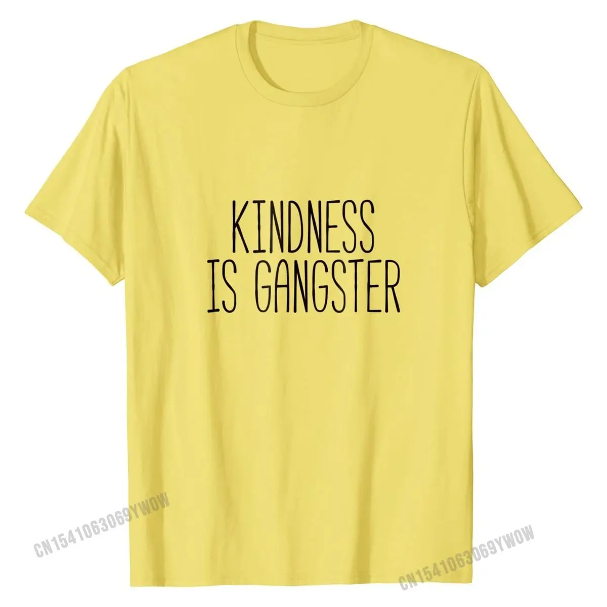 Laipnība ir Gangsteris T-Krekls Vasaras Kokvilnas Vīriešu Topi, T Kreklu Dizains Atlaižu T Krekls