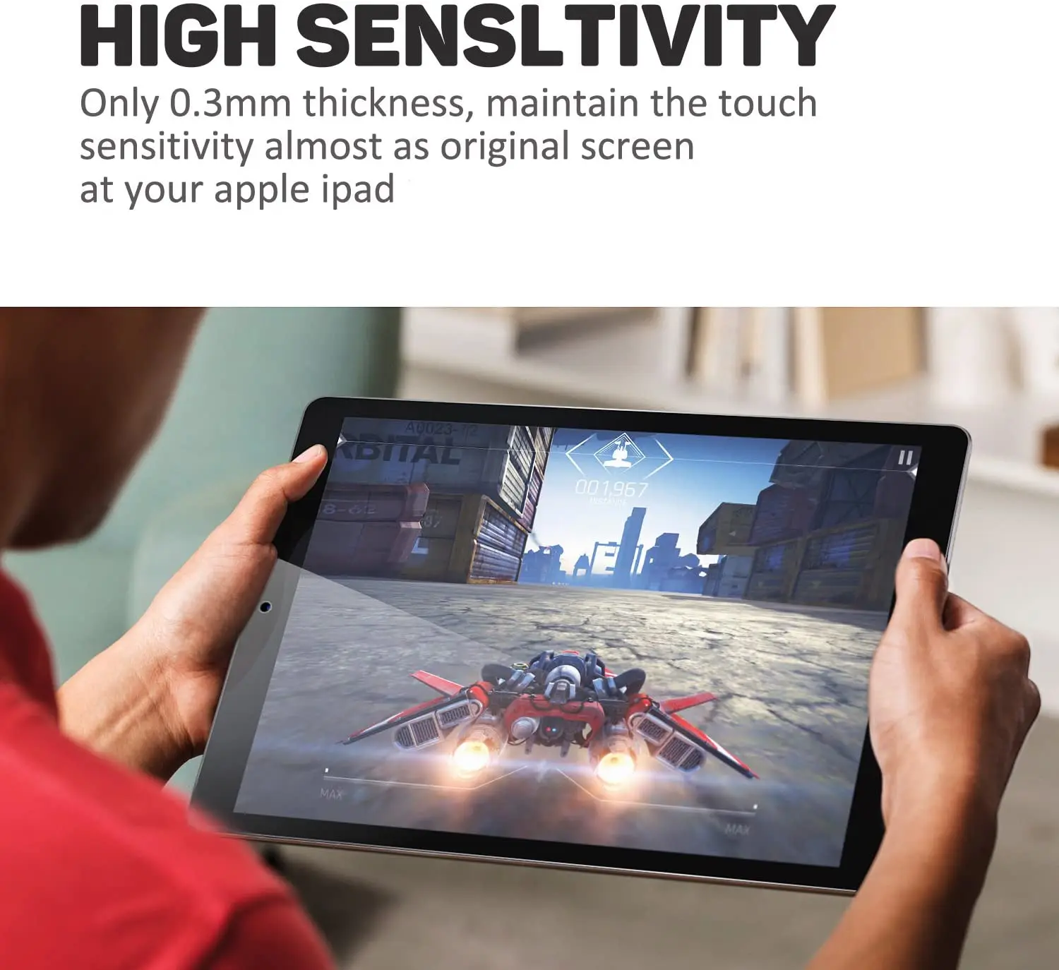 ICCKER Rūdīta Stikla Ekrāna Aizsargs, lai iPad Pro 12.9 Collu 1 2 3 4 2020. Gadam Paaudzes Anti pirkstu Nospiedumu Nulles Aizsardzības Plēves