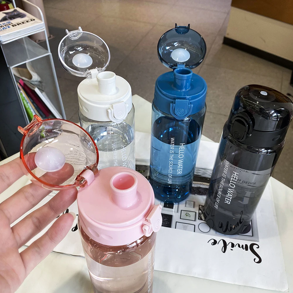 780ml Plastmasas Portable Ūdens Pudeli Dzeramā Tējas Krūze Āra Sporta Tūrisma Piederumi Kafijas Virtuves Rīki