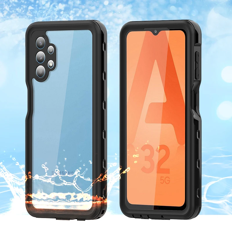 Redpepper Ūdensizturīgs Case for Samsung Galaxy A32 A52 5G Gadījumā Zemūdens Niršana ar masku un caurulīti Telefonu Gadījumā Samsung A32 5G Coque
