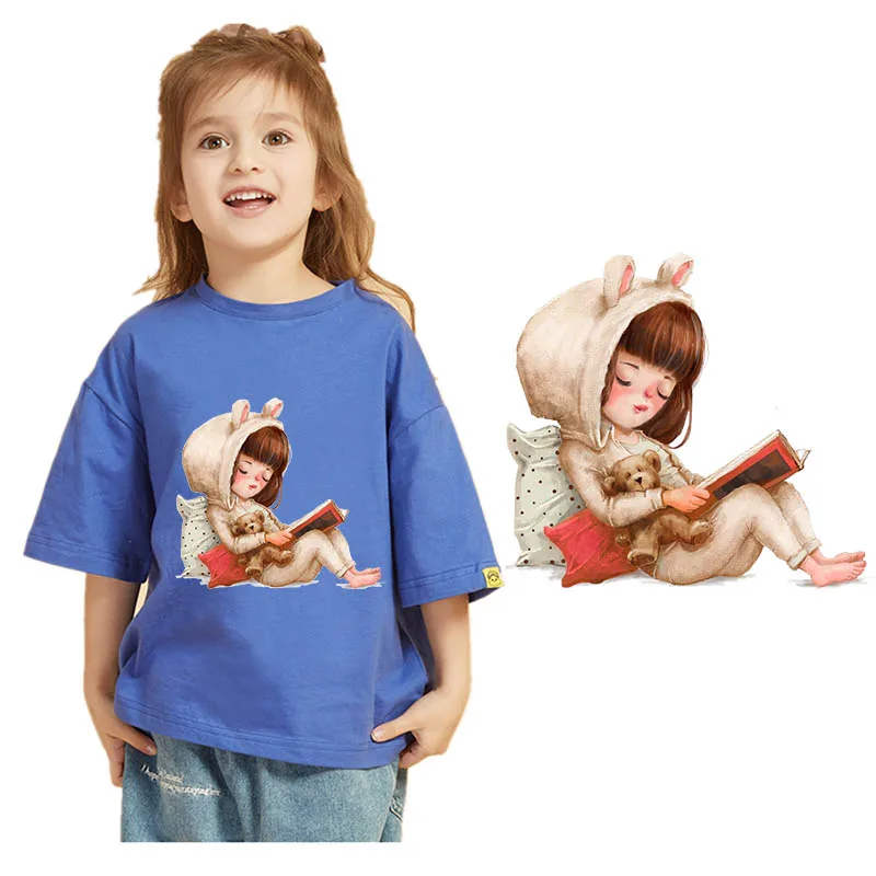Lapsa, Vilks, Lauva Galvaskausa mazas Meitenes Plāksteris Dzelzs Par Apģērbu Uzlīmes ir Mazas Aplikācijas DIY Siltuma Nodošanu T-krekls Piederumu
