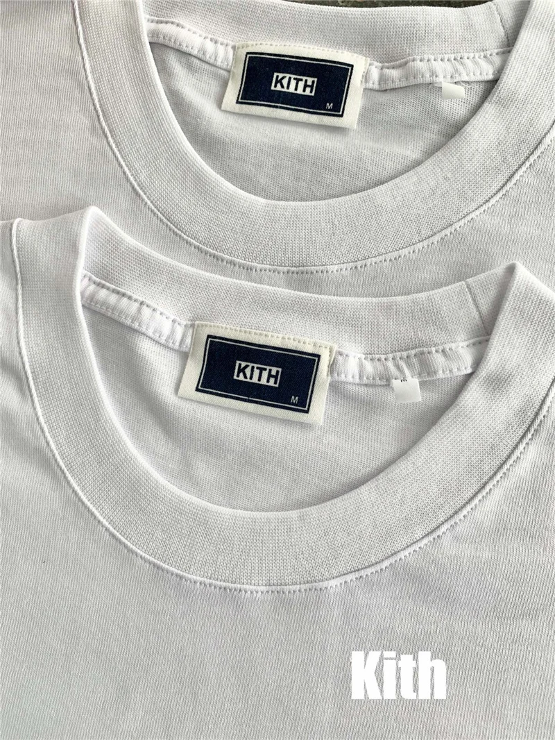 Ir 2021. Kith T-kreklu Vīrieši Sievietes 1:1 Augstas Kvalitātes Parīzes Limited Edition KITH Tee Arhitektūras Graghic Drukāt Topi Gadījuma Īsām Piedurknēm