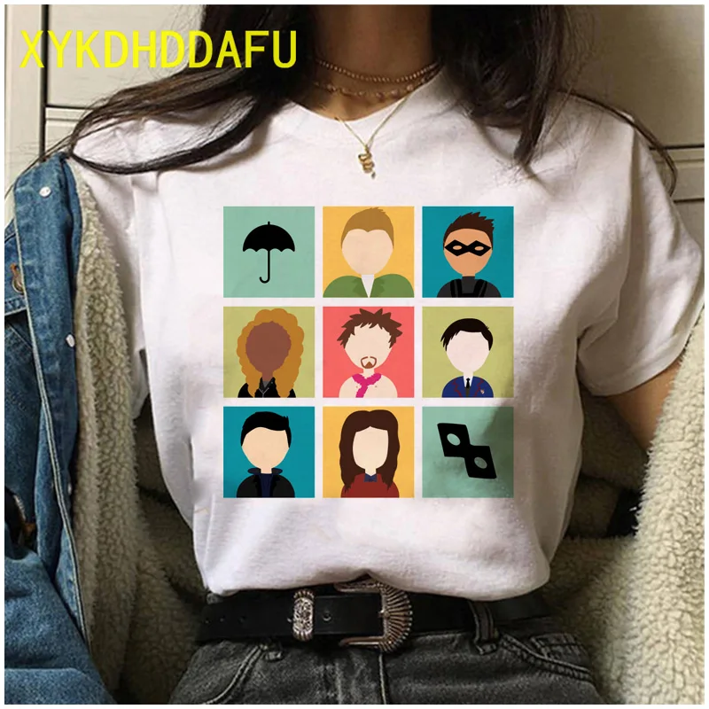 Jumta Akadēmija Harajuku T Krekls Sievietēm Ulzzang 90s Karikatūra Tshirt Apģērbu Kawaii Top Tee T-krekls Grafiskais Smieklīgi Sieviete