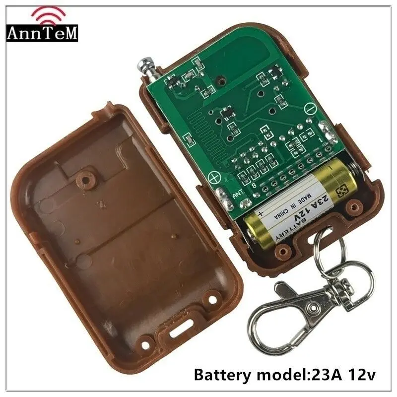 Bezvadu tālvadības slēdzis Mini mazs 433mhz rf raidītājs uztvērējs 3,7 v 5v 6v 9v 12 Akumulatora strāvas ķēde mikro Kontrolieris