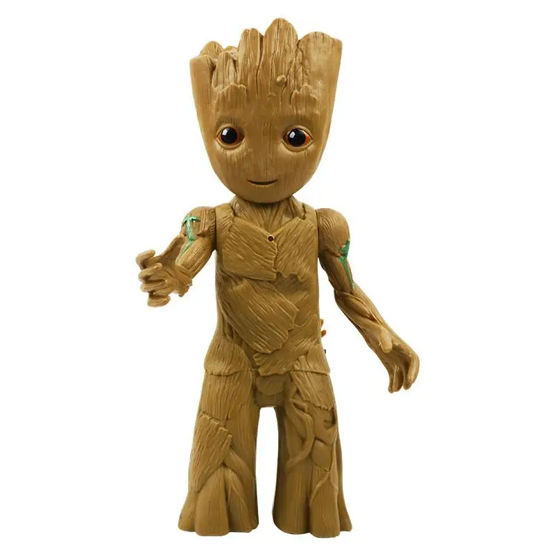 Koku Cilvēks, Bērnu Groot Rīcības Attēls Kolekcionējamus Hero Modelis, Aizbildņiem Galaxy Lelles Galda Dekorēšanai Dāvanas, Rotaļlietas, Bērnu