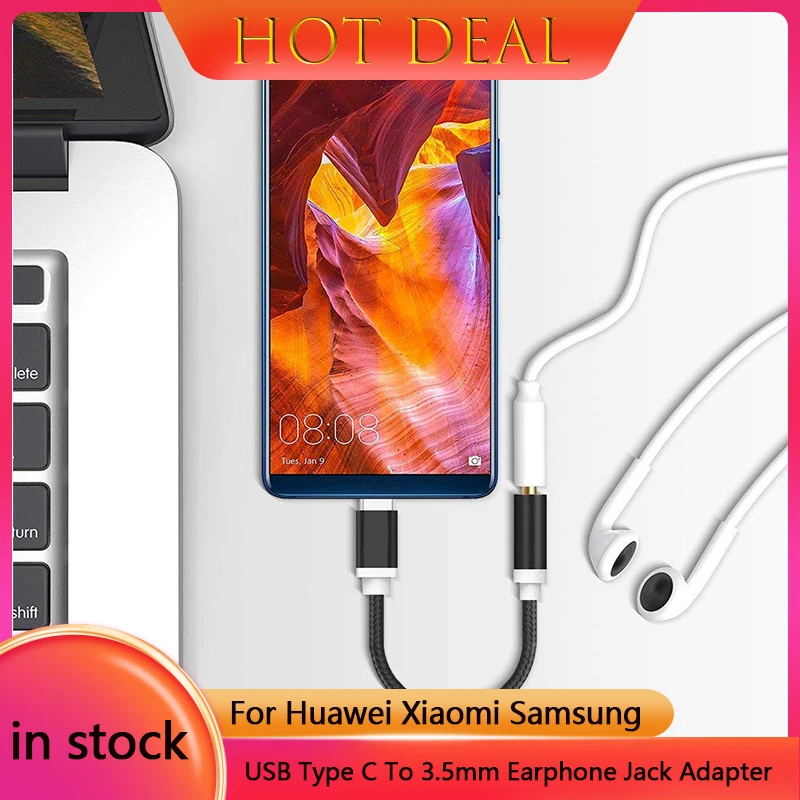 USB C Līdz 3,5 mm Ligzda AUX Audio Uzlāde 2 In 1 Savienotājs Austiņu Mainītājs Dual Spraudnis Huawei Xiaomi Mi Piezīme 7 8 9 Tips-C (Kabelis