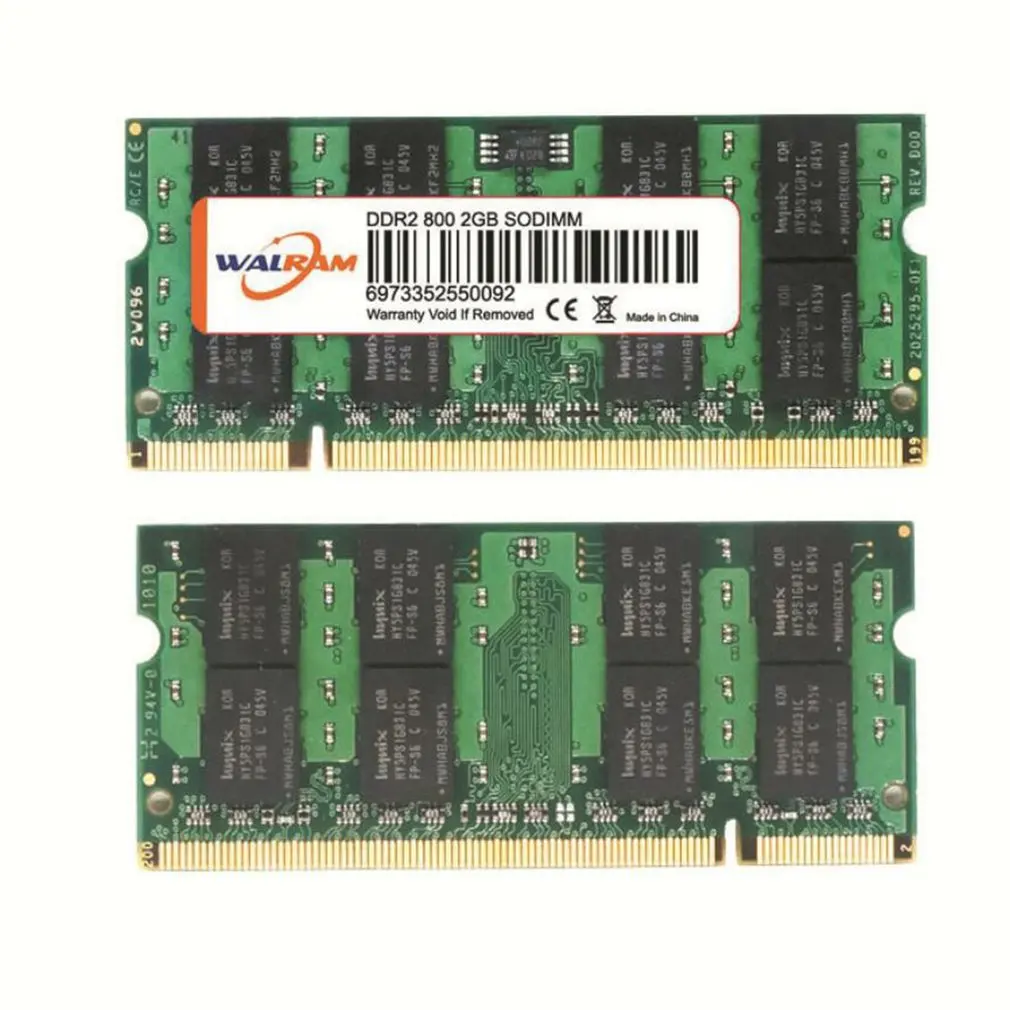 Desktop Laptop Atmiņas Modulis DDR2 RAM 2GB 800MHZ Atmiņas Mikroshēmu, Datoru Atmiņas Banka, Datorā, kurā Darbojas Piederumi
