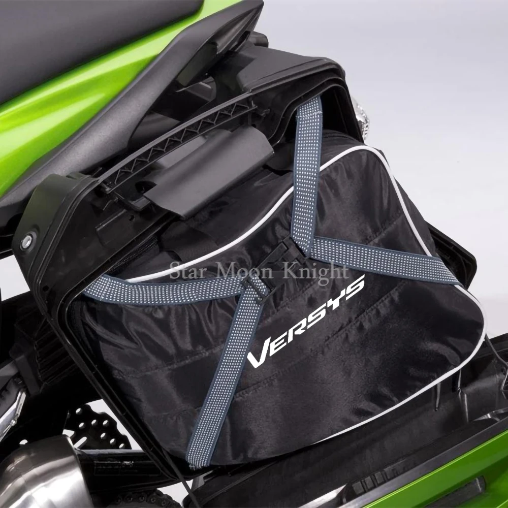 Par Kawasaki Versys 650 Versys 1000 Versys650 Versys1000-2021 Motociklu bagāžas tīkls, soma, stūres Iekšējo Seglu Somas Soma