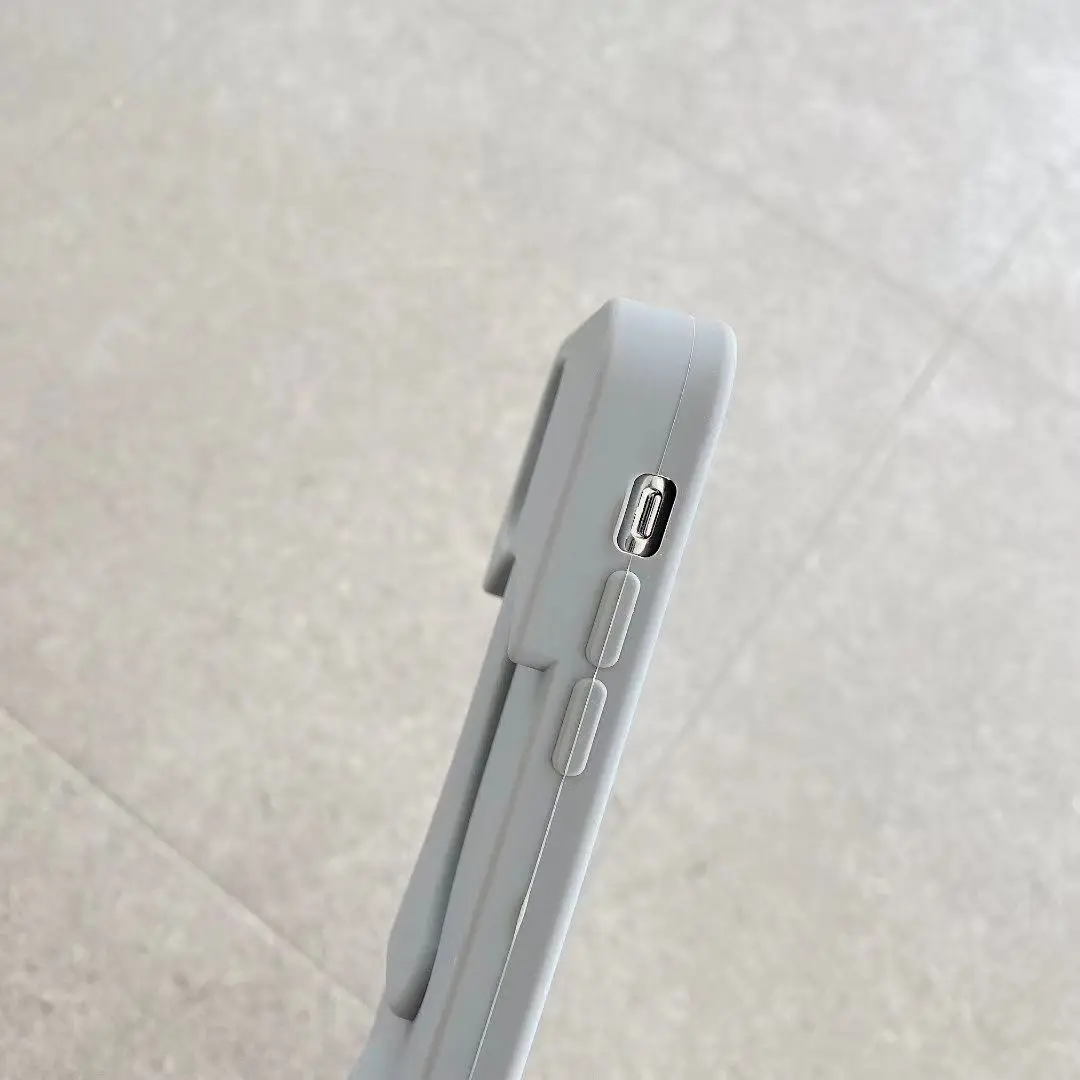 Fun karikatūra akmens attēls mobilo tālruni gadījumā, iPhone 11 12 Pro Max XR XS X 7 8 Plus luksusa silikona anti-kritums mobilo telefonu gadījumā