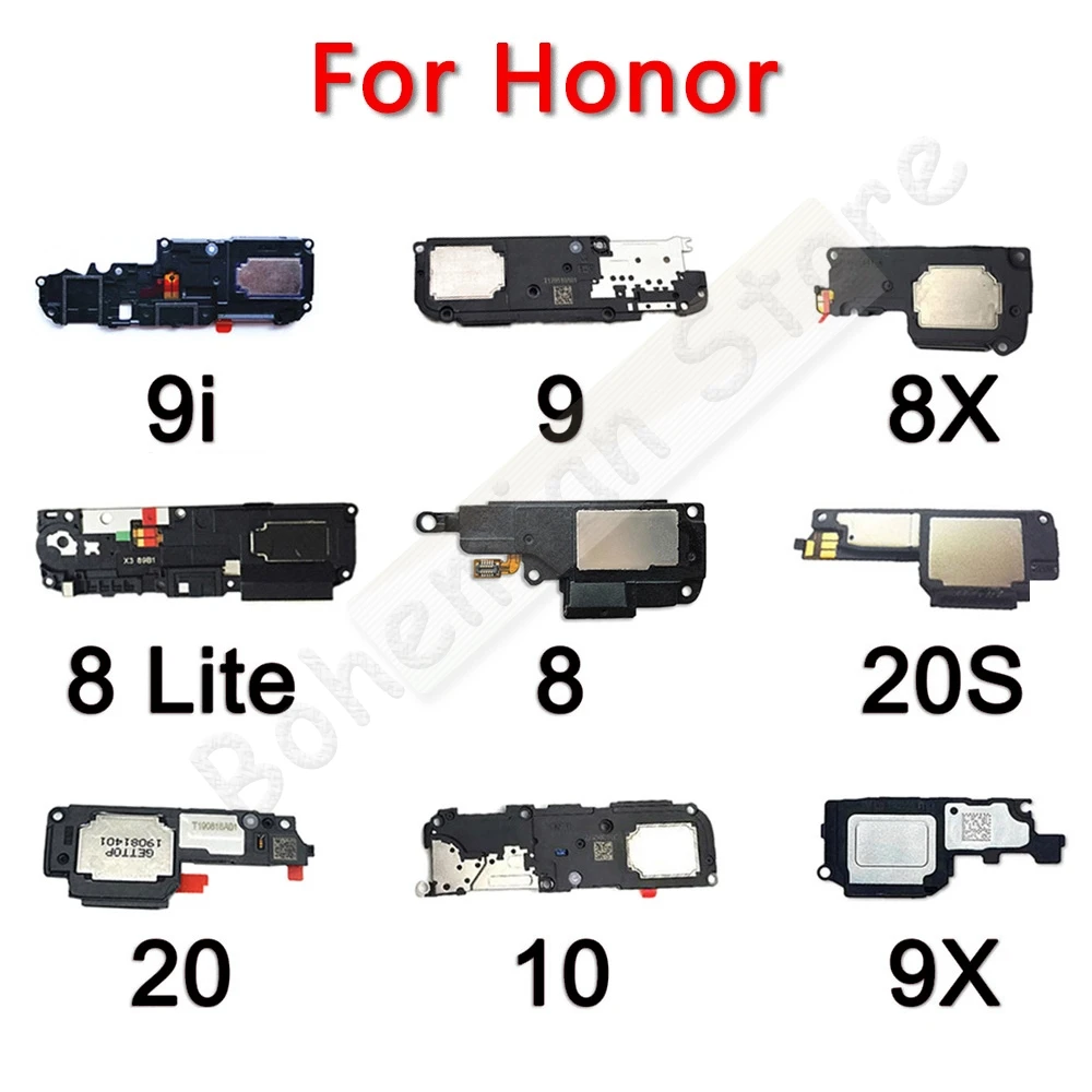 Oriģināls Par Huawei Honor 8. 8.A 8.C 8X 9 9.i 9X 10 Lite Skaļruni Skaņas Zvaniķis Svilpe Skaļrunis Flex Kabelis Tālruņa Daļas
