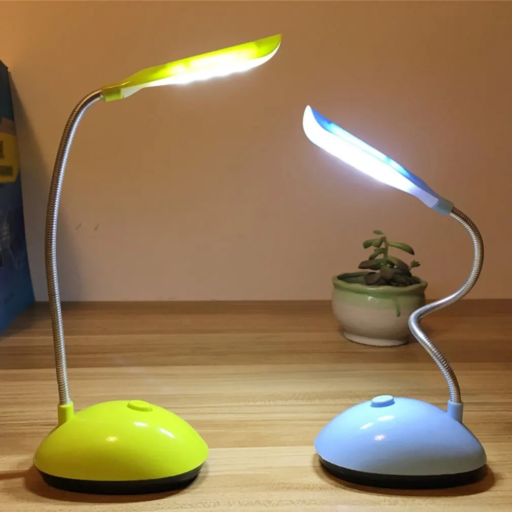 Salokāms Portatīvo LED Galda Lampas Bērnu Acu Aizsardzību Studentu Studiju Lasījumā LED Galda Lampa Akumulatora Barošanu