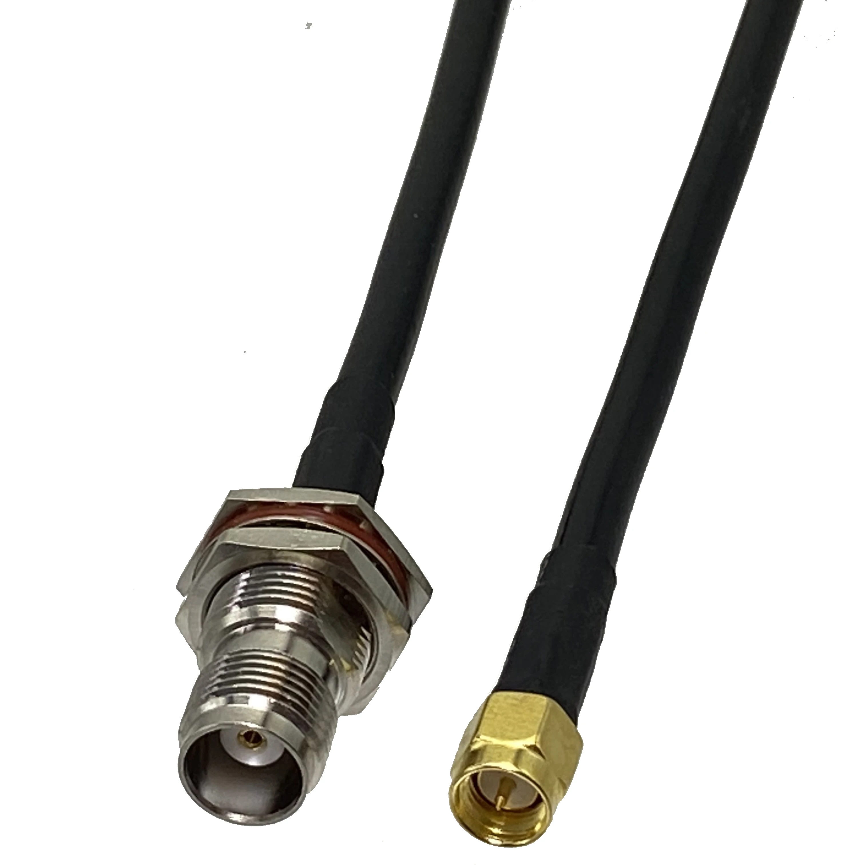 1gb RG58 TNC Sieviešu Jack Riekstu Starpsienu SMA Male Plug RF Koaksiālie Savienotājs Bize Jumper Cable Jaunā 6inch~20M