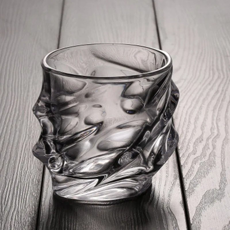 250 ML Viskija Glāzi Iegravēti Pasaulē Stikla Degvīns, Rums Skotu Stikla Pasaules Kartē Akmeņiem, Stikla, Dāvanas