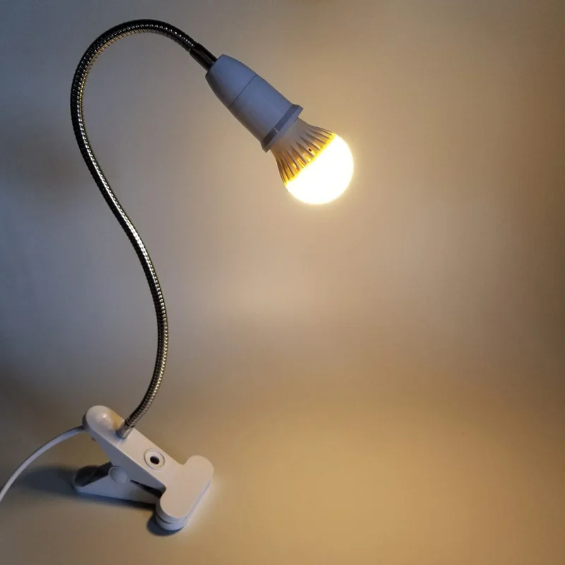 ES/ASV Klipu Turētājs LED Grāmatu, Gaisma, Galda Lampas Elastīgs LED Lasot Grāmatu Lampu ieslēgt/Izslēgt, Galda Lampas Guļamistabas Mācību Telpa