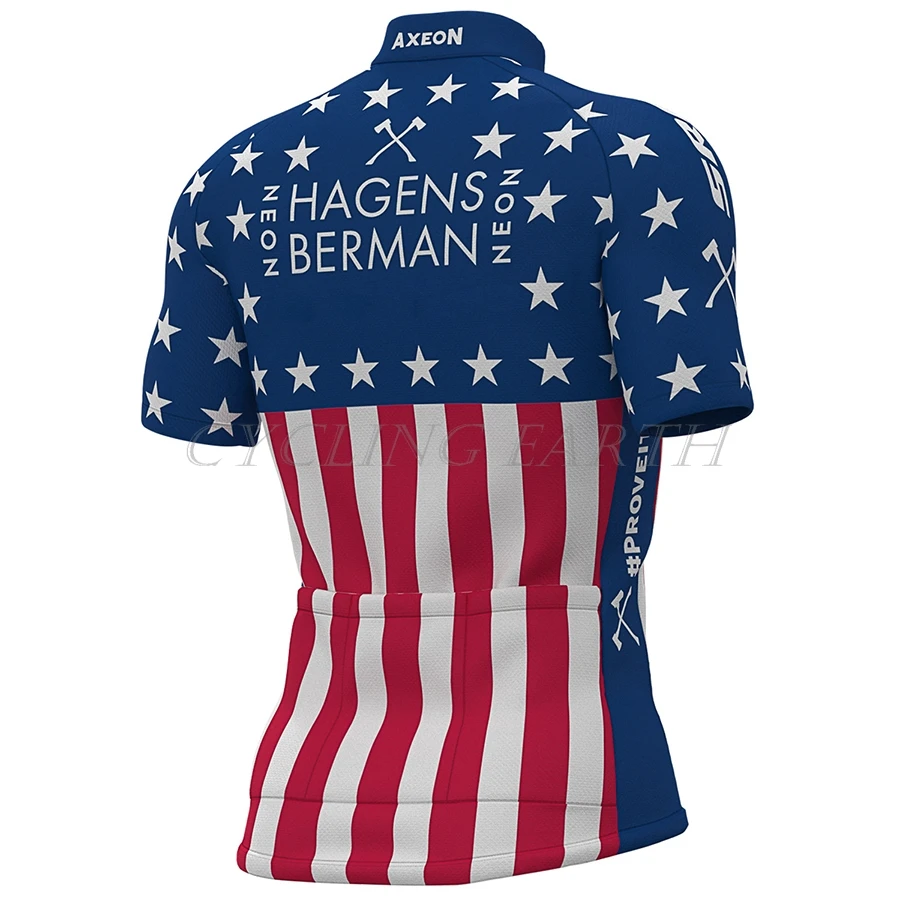 2019 CAMPIONE ASV Riteņbraukšanas Apģērbu Komplekts Džersija ar Īsām piedurknēm un bikses, kombinezoni ar krūšdaļu Komplekts Vasaras Vīriešu velosipēds apģērbu MTB Ropa Ciclismo apģērbi