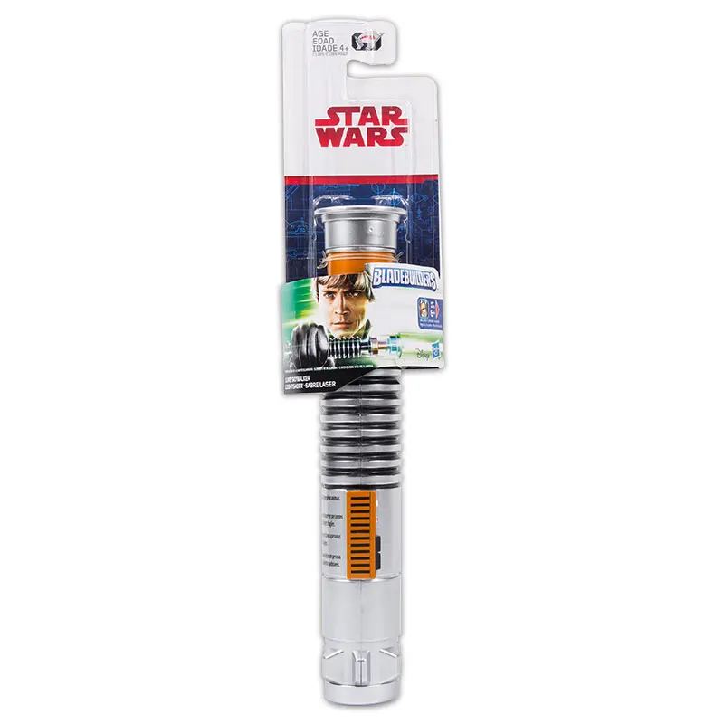 12cm Hasbro Star Wars Jedi Gaismas Saber E8 sērijas Bagāžnieka lāzera zobenu zēns bērniem, rotaļlietas, rotaļlietas, pvc rīcības attēls kolekcionējamus mod