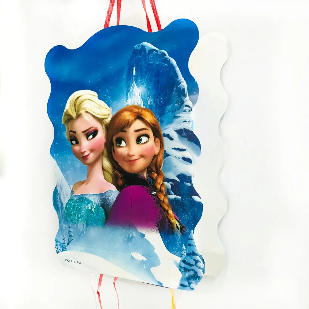 40*30 cm Saldēšanas Anna Elsa Pinata Puses Piederumi Bērniem, Vienreizējās lietošanas Plastmasas Bērnu Dzimšanas dienu Meitenes Puses dod priekšroku
