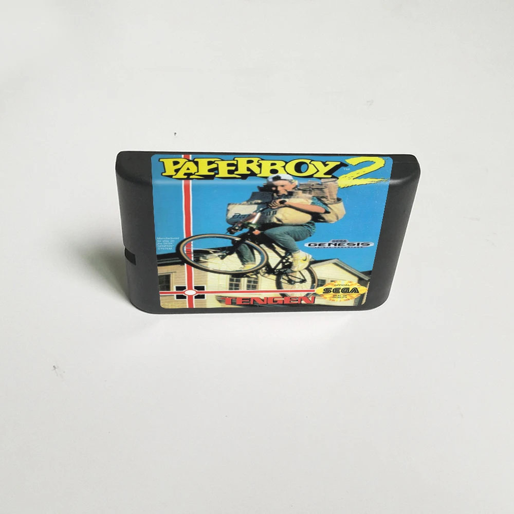 Paperboy 2 - 16 Bitu MD Spēles Karti Sega Megadrive Genesis Video Spēļu Konsole Kārtridžs