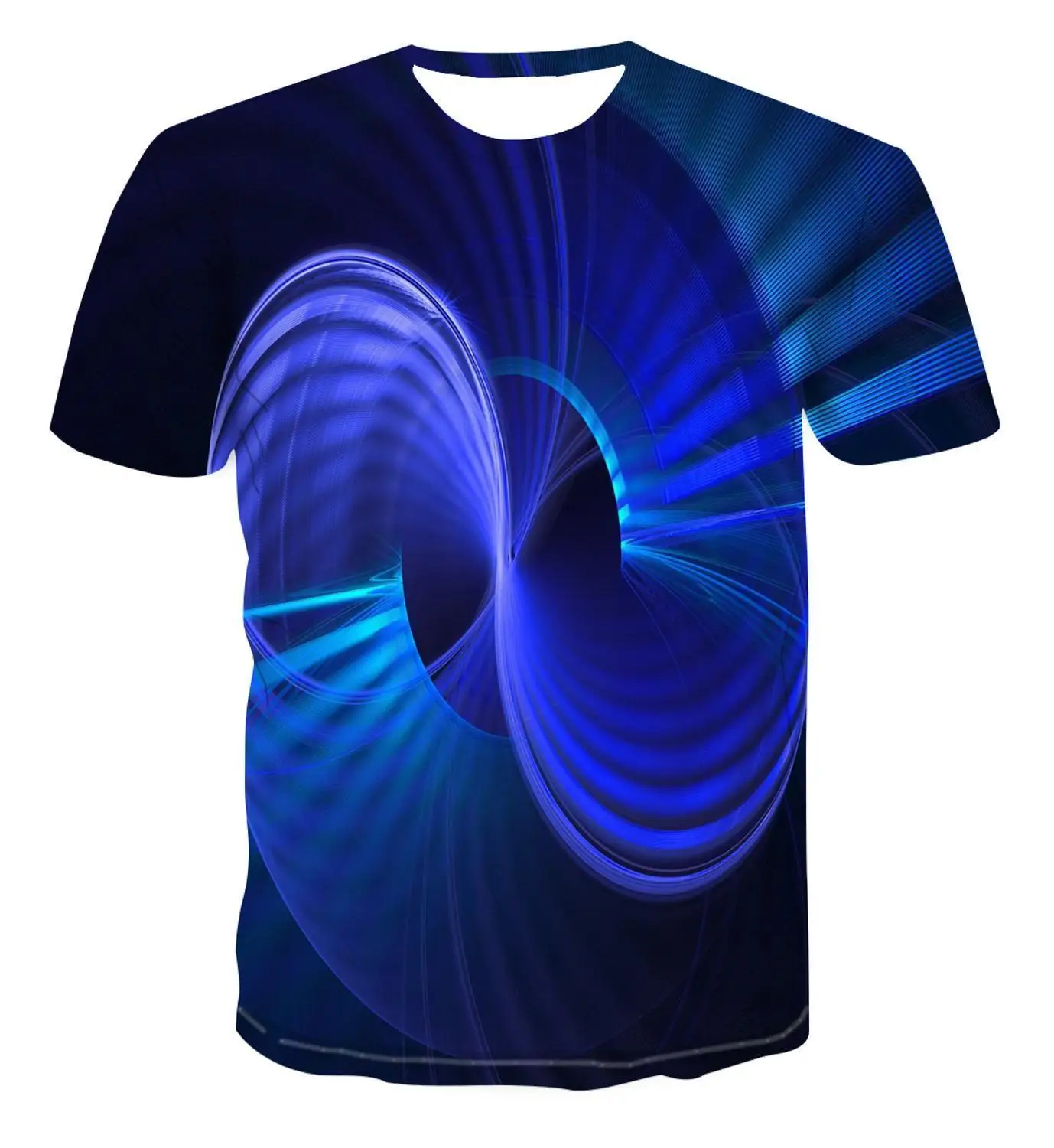 Jaunu 3D Drukas Personalizētu Pulksteņa Ģeometrija T -Krekls Vasaras Īsām Piedurknēm Lielgabarīta T-Krekls Modes Ielu Stilu Vīriešu T Krekls S-6xl