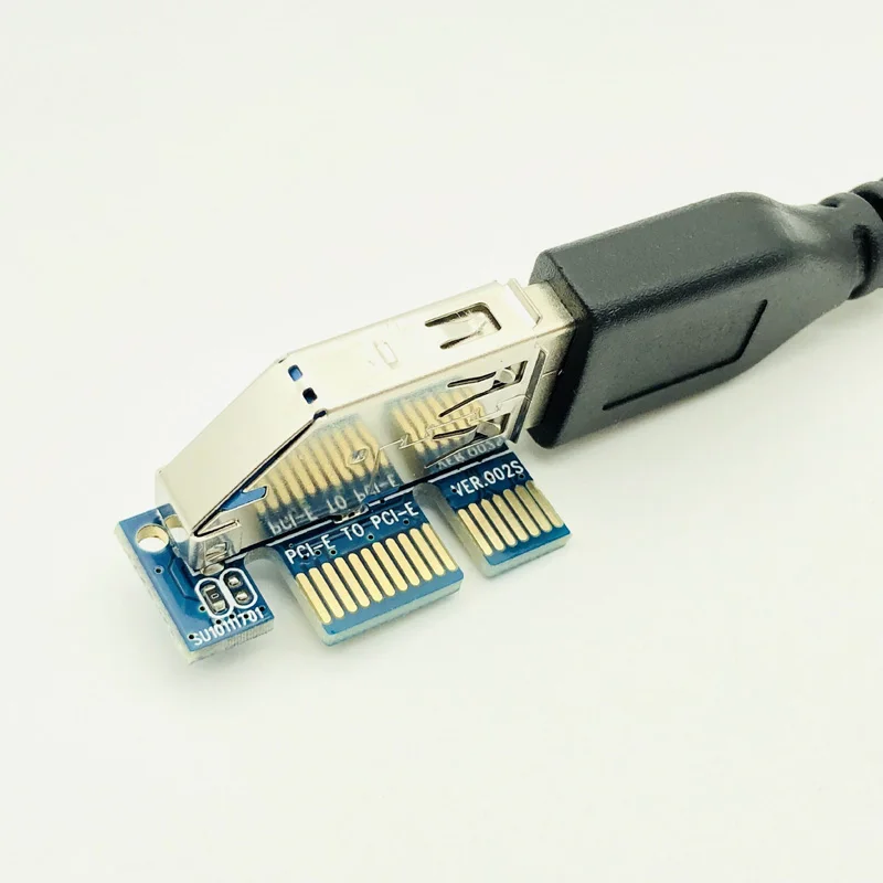 Pievienot Karte PCI Express USB 3.0 Adapteris Atspere Extender PCIE Stāvvadu Karte USB 3.0 PCI-E SATA PCI E Stāvvadu PCI Express X1, lai X4 Slots