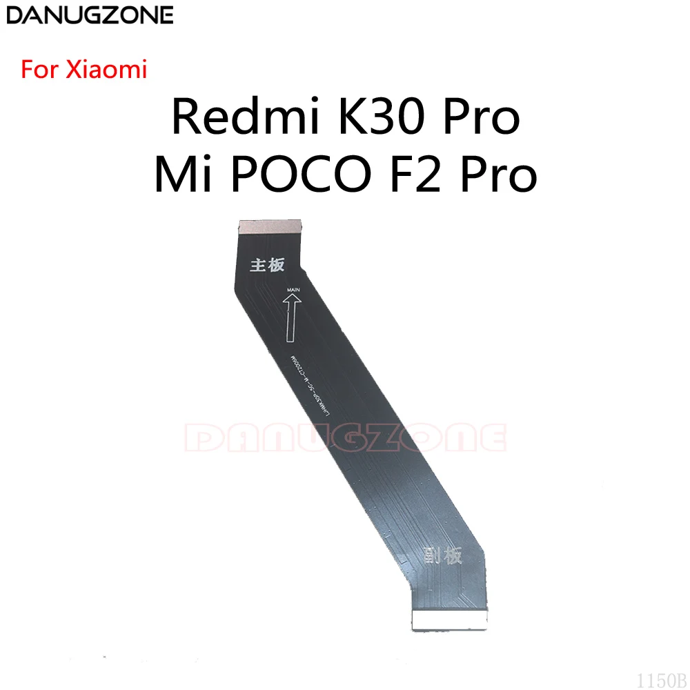 10PCS/Daudz Xiaomi Redmi K30 Pro / Mi Pocophone POCO F2 Pro LCD Displejs Savienojumu Galvenais Mātesplati Flex Kabelis