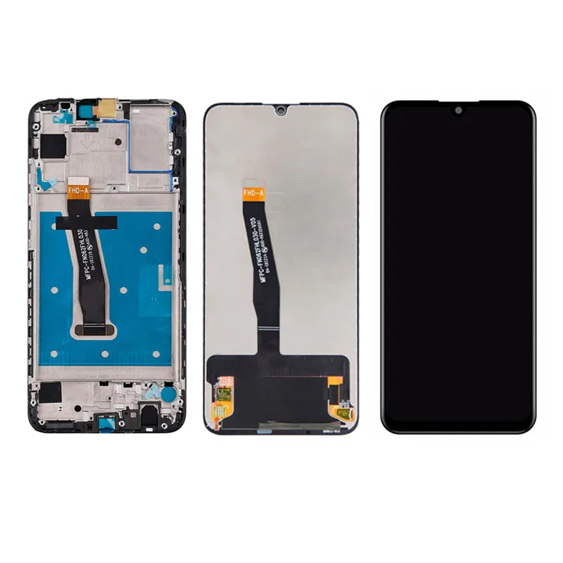 Oriģināls Par Huawei P Smart 2019 LCD Displejs ar Touch Screen Digitizer Montāža Ar Rāmi P smart 2019 Remonts Daļa
