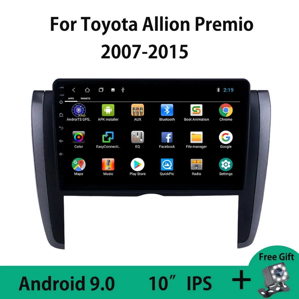 Android 9.0 WIFI Car Radio Multimedia Video Player For Toyota Allion Premio 2007-Autoradio 2 Din Accessories 10