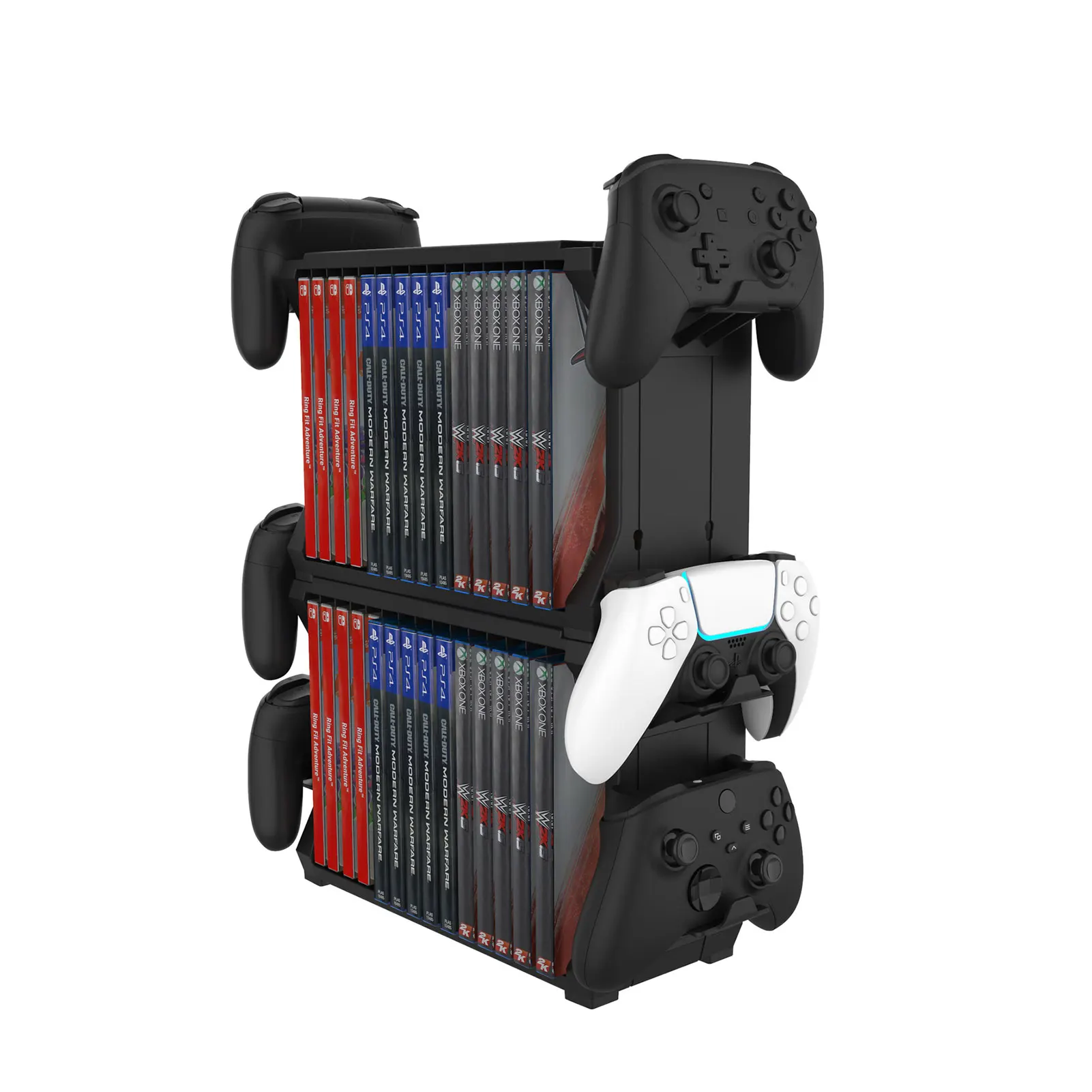 Par PS5 Konsoles Uzglabāšanas Tornis Spēle Disku Plaukts Kontrolieris Organizators Playstation 5 PS4 Kontrolieris Turētājs Tornis Spēļu Piederumi