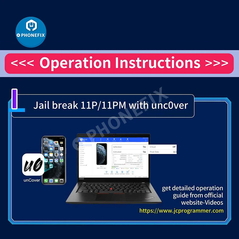 JC J-BOX Cietumā Pārtraukuma Lodziņā Jailbreak iOS, lai apietu ID un Icloud Paroli, Bez PC/ Vaicājuma wi-fi / Bluetooth Adrese iphone ipad