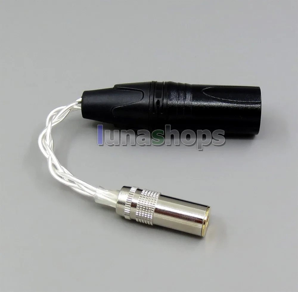 LN006061 Aizsargs 4pin xlr Vīriešu, lai 4.4 mm sieviešu audio adapteri Pārveidotājs kabelis Sony PHA-2a TA-ZH1ES NW-WM1Z NW-WM1a