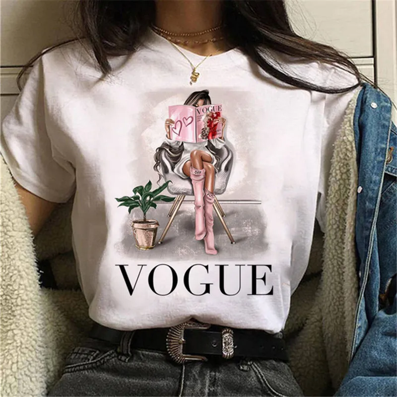 Vasarā Modē Princese Print T-krekls Karikatūra Sieviešu Īsām Piedurknēm Smieklīgi Top Krekls 90s Modes Cute Girl Plus Lieluma Tees Apģērbi