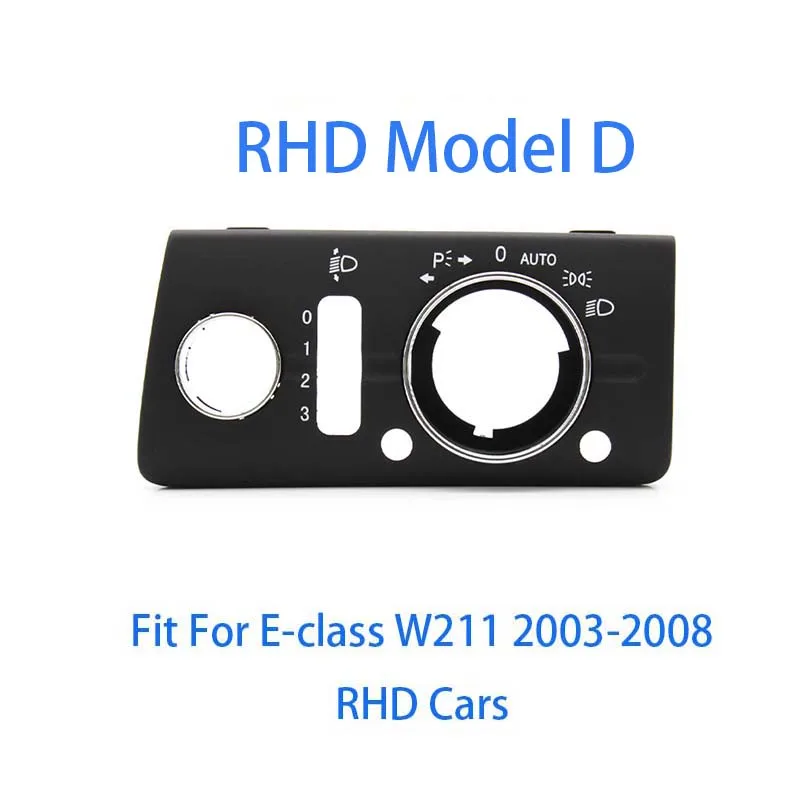 RHD Labajā Vadītāja Priekšējo Paneli, priekšējo Lukturu Slēdzis Vāciņu Nomaiņa Mercedes Benz W211 E Class 320 350 550 2003-2008