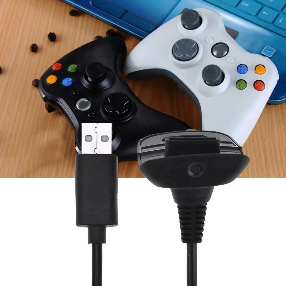USB Lādētāju, USB Uzlādes Kabelis Vadu Xbox 360 Wireless Spēļu Kontrolieri