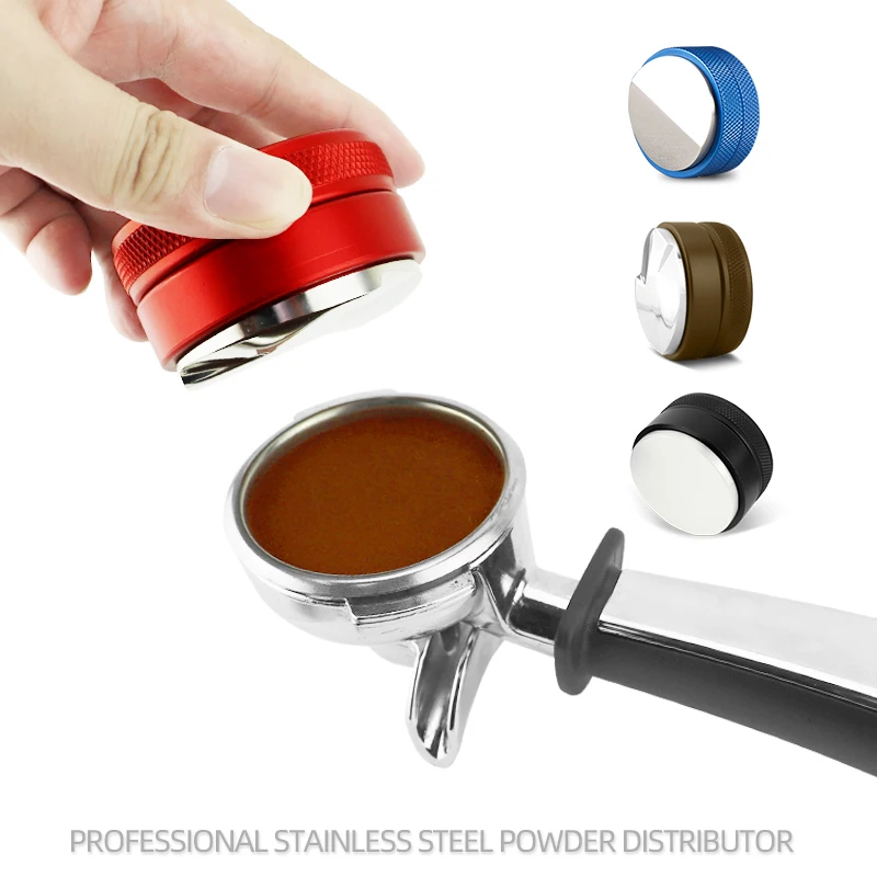 Regulējams 304 Nerūsējošā Tērauda Kafijas Izplatītājs Espresso Aizskart 51/53/54/58/58.35 mm Pieejami Vairumam Portafilter