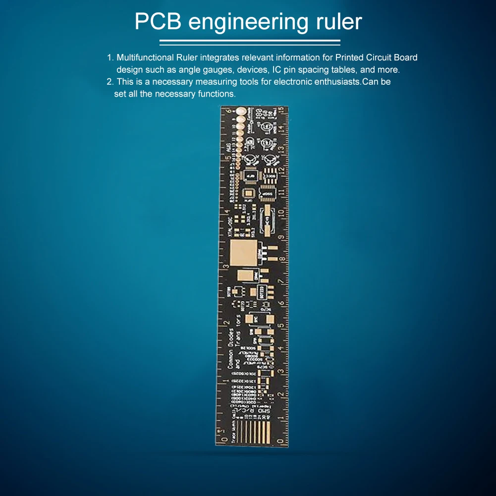Multi-funkcionālo PCB Valdnieks Rezistors, Kondensators Mikroshēmu (IC) SMD Diodes Tranzistors Rīku Elektronisko Inženieru Mērīšanas