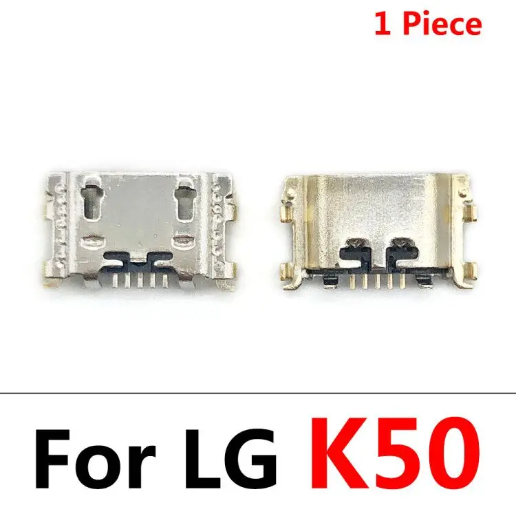 100Pcs/Daudz USB Uzlādes Port Savienotājs Uzlādes Ligzda Ligzda Doks LG K9 K11 K4 K10 2017 2016 K8 K12 Plus K50 K50s Q60