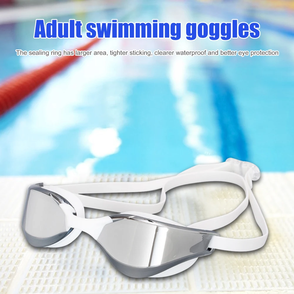 COPOZZ Profesionālās Ūdensnecaurlaidīgi Pārklājumi Skaidrs, Double Anti-miglas Peldēšanas Brilles, Anti-UV Vīrieši Sievietes briļļu peldēšanas brilles ar lietā