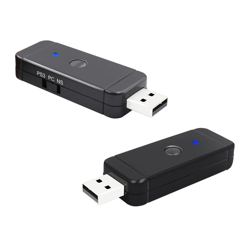 USB Bezvadu Bluetooth Adapteri Gamepad Uztvērējs, Spēļu Kontrolieris, Adapteru, lai Nintend Slēdzis Prieku Con Wii U PS3 PS4 vai Xbox 360 Viens PC