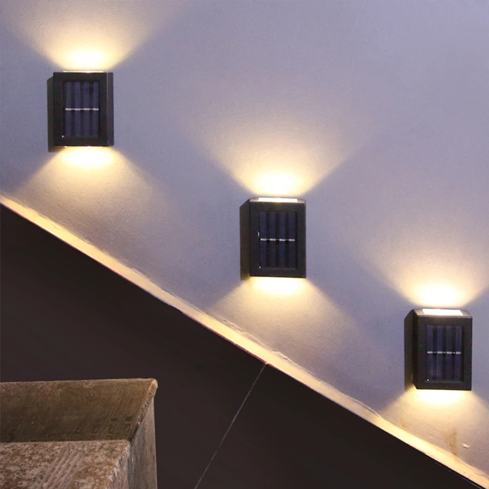 2 Gab LED Sienas Apgaismojuma Verandas Sienas Lampas Dzīvojamā Istabā, Kāpnes, Terases, Dārza Lampas, Gaismas, Terases Apdare, Iekštelpu Apgaismojums