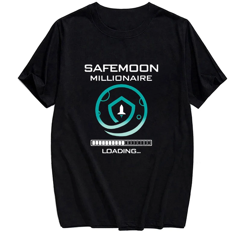 Safemoon Hodl Kokvilnas T-krekls Modes Zīmolu Vasaras Īsām Piedurknēm Harajuku Stils T-krekls Gadījuma Hip Hop Tee Drēbes Piliens Kuģniecība