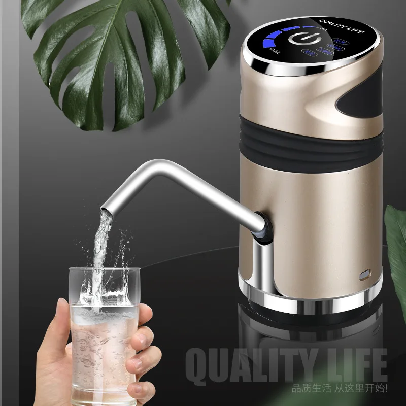 Automātiskā Elektriskā Ūdens Sūknis Pogu Dozatoru Galonu Dzeramā Pudele Slēdzis Ūdens Dzērienos Sūkņu Sadzīves tehnika 1 GAB.