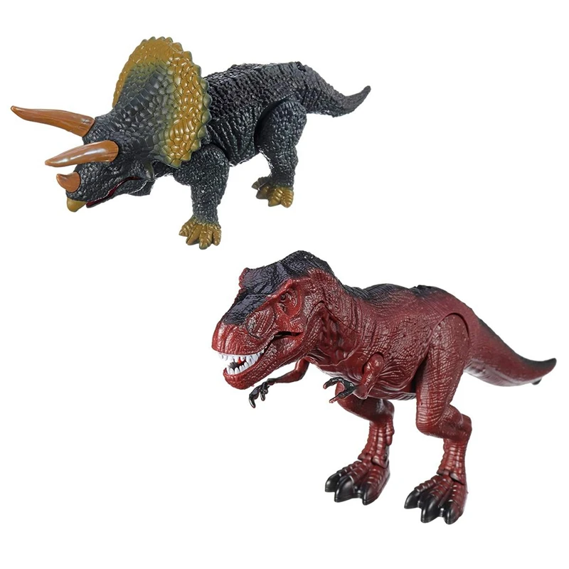 Elektriskās Tālvadības Dinozauru Rotaļlietas Pastaigas Gaismas Skaņas Rc Dzīvnieku Tyrannosaurus Rīcības Attēls Modelis Rotaļlietas Bērniem Dāvanas
