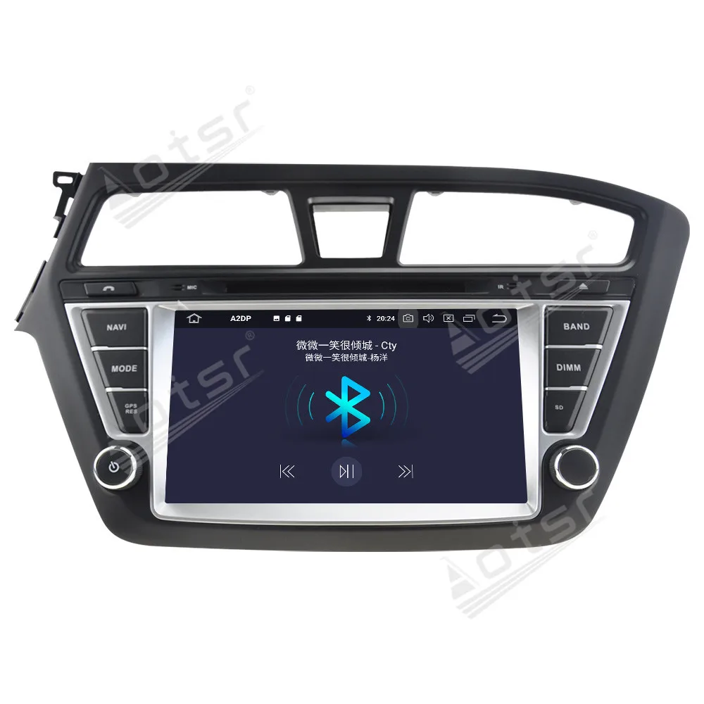 64G Par Hyundai I20 - 2017 Auto Multimediju Atskaņotājs, Stereo Android Auto Audio Radio, magnetofons GPS Navigācijas PX6 Galvas Vienības