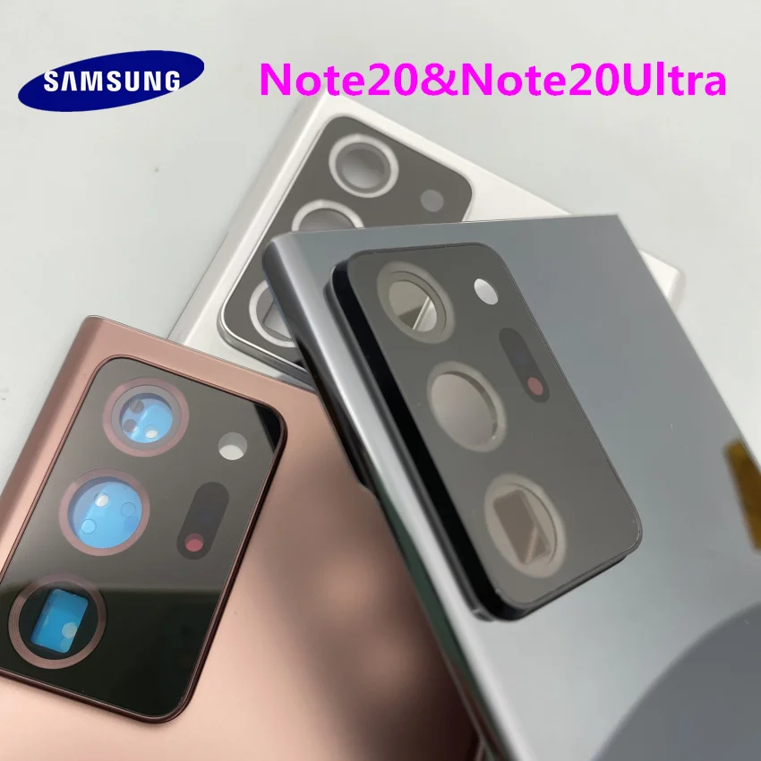 Sākotnējā augstākās kvalitātes Samsung Galaxy NOTE 20 N980 NOTE20 Ultra Akumulatoru Atpakaļ Stikla Vāks Korpusa Aizmugures Durvju Gadījumā Nomaiņa