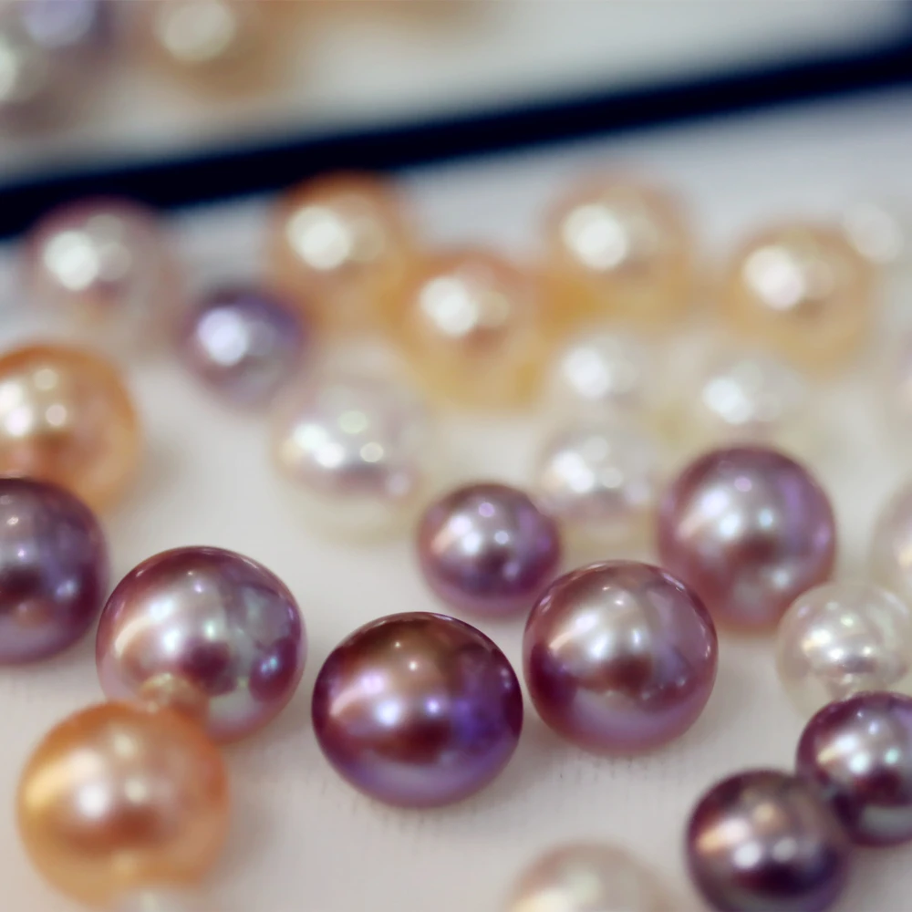 3-13mm Dabas AAAA Pink/White/Purple Pearl Mīdiju Tvaicēta Maize Formas Pērle Zaudēt Pērļu Rotaslietas, Auskari, Padarot DIY Vairumtirdzniecība