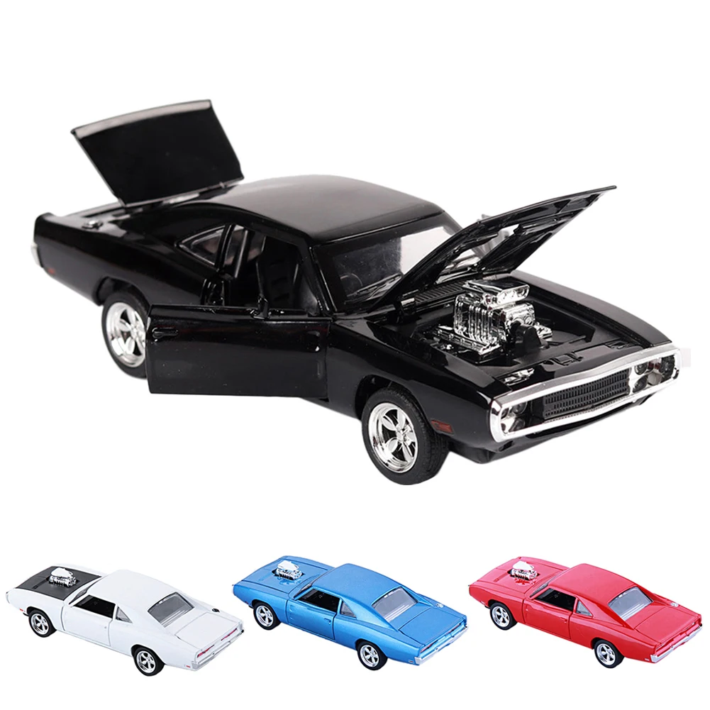 1:32 Jaunākais Dodge Charger Lējumiem Sakausējuma Modeļa Automašīnas Skaņas Un Gaismas Pull-back Transportlīdzekļa Rotaļlieta Modelis Miniatūrā Kolekciju Dāvanas