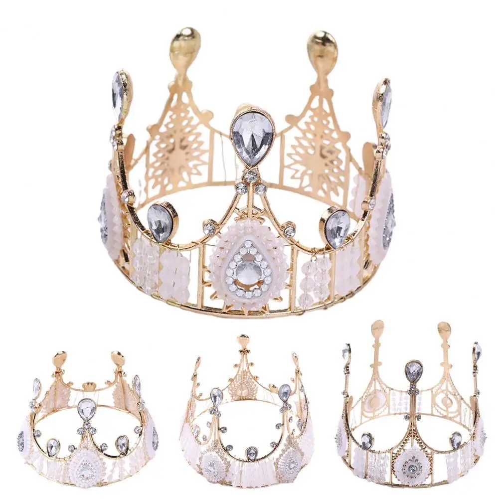 Karstā Pārdošanas!! Crown Kūka Topper Skaistu Dekoratīvu Modes Dzimšanas dienas Kūka Dekorēšanas Rīku Vainagu Cupcake Cilindrs par Meiteni