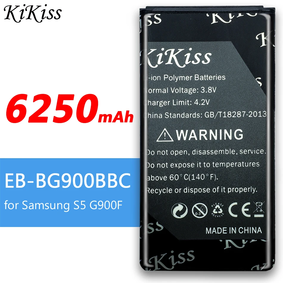 6250mAh Akumulatora EB-BG900BBC Samsung Galaxy S5 SIV G900M G9008V G900S G900F 9006V 9006W 9008W G9006V G9009D EB-BG900BBC /BBU