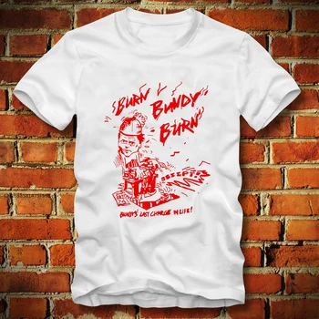 Sērijveida Slepkava Teds Bandijs Krekls Retro Estētiskā Stila Ierakstīt Bundy Izpildes Dienu Camiseta T Piliens Kuģniecības Dāmu Tee Krekli