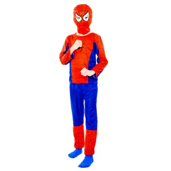 Bērnu Cosplay Avengers Supervaroņa Zirnekļcilvēka Kostīms Sadalīt Drēbes Halloween, Ziemassvētku Vakars Veiktspējas Kombinācija Kostīms
